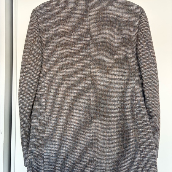 Harris Tweed Men's Classic Gray Checkered Blazer - Picture 2 of 8